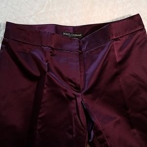 Dolce & Gabbana Silk Pants